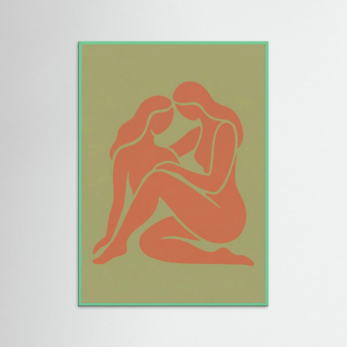 Mint Wood Pink Serenity