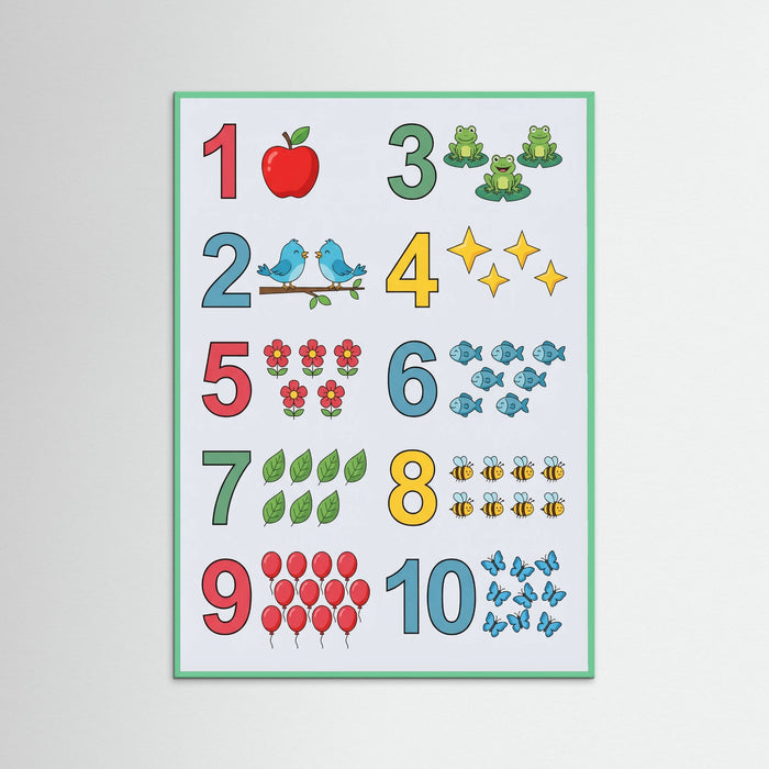 Mint Wood Playful Alphabet Safari