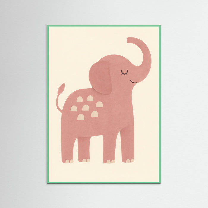 Mint Wood Playful Pachyderm