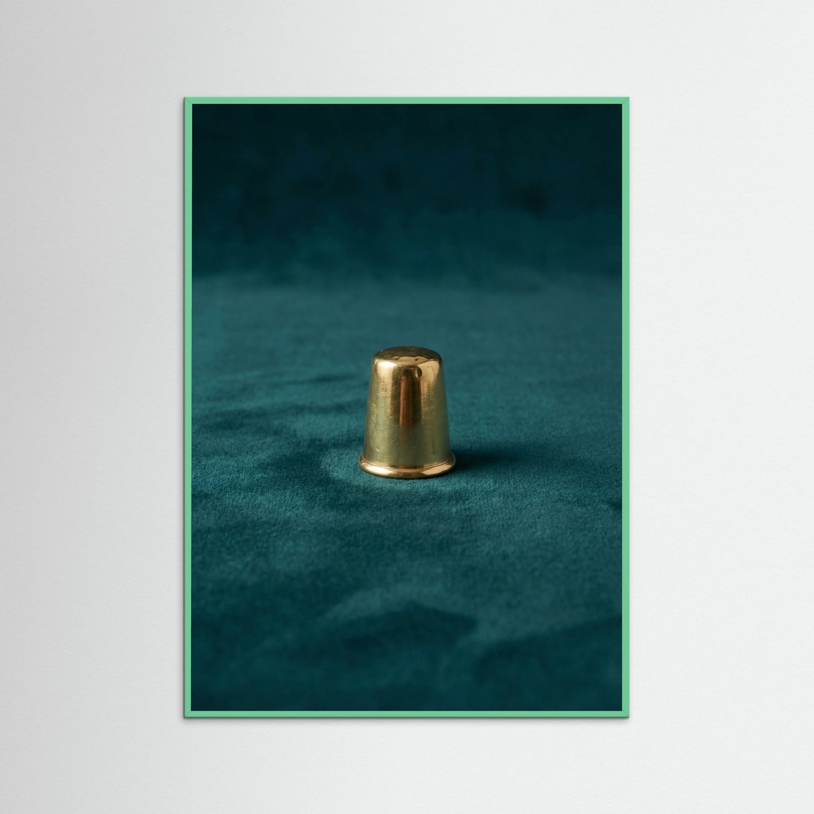 Mint Wood Polished Pair