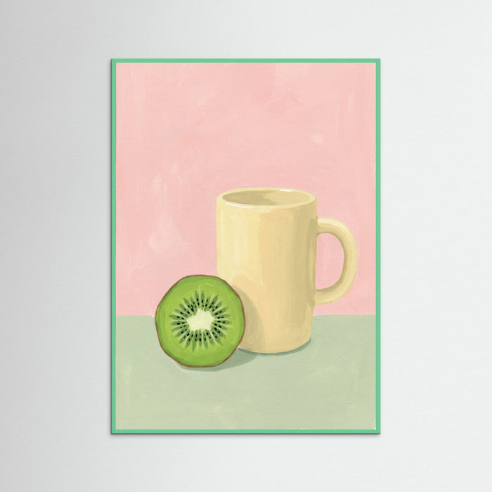Mint Wood Pomegranate Pitcher