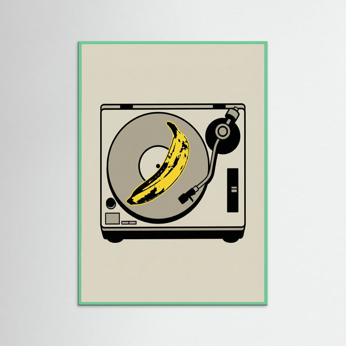 Mint Wood Pop Art Icon