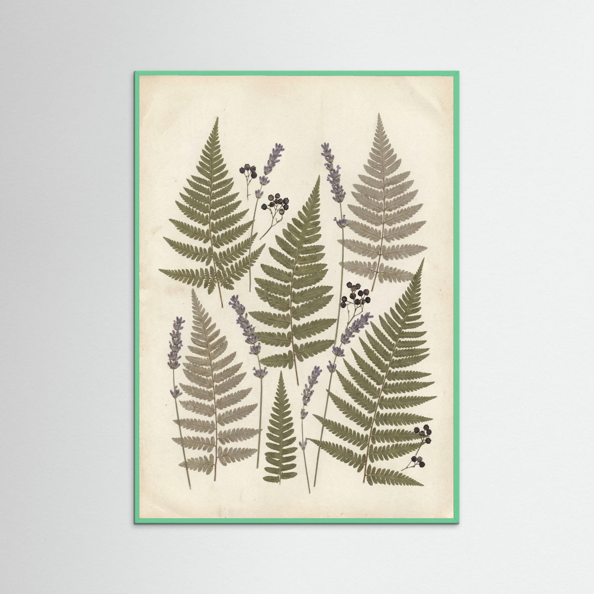 Mint Wood Pressed Botanicals