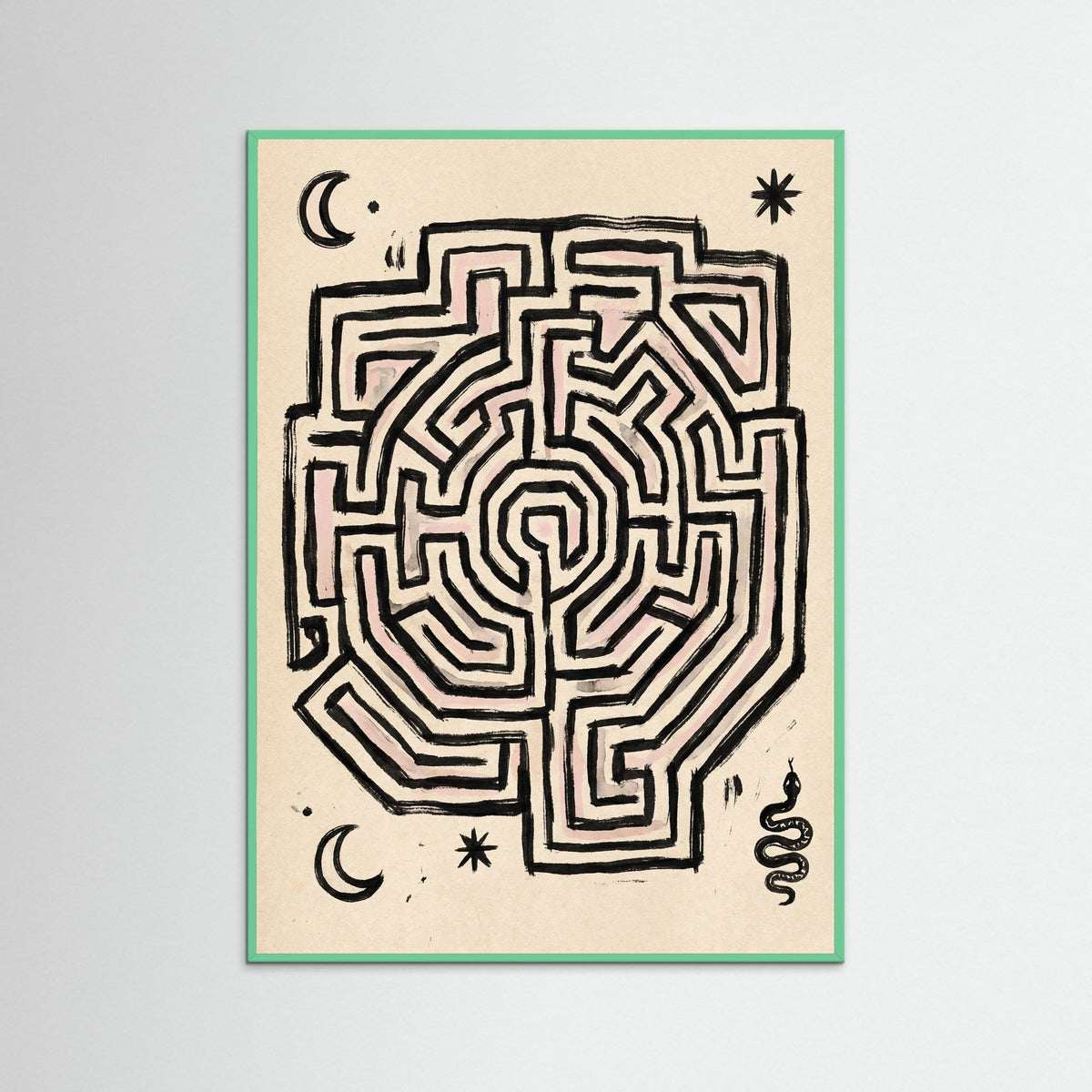 Mint Wood Primeval Symbols