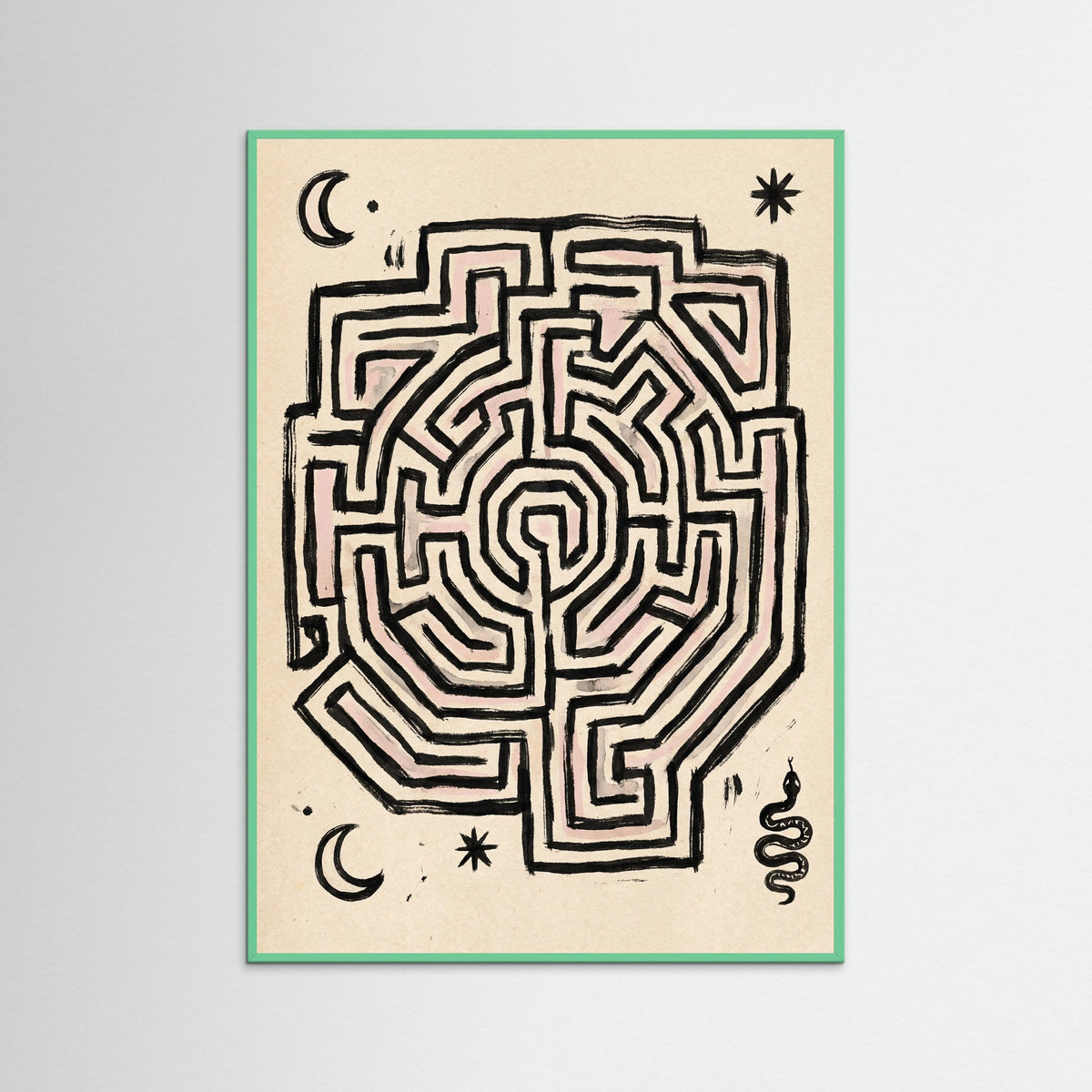 Mint Wood Primeval Symbols