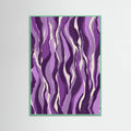 Purple Flame Waves Poster – plakat og kunsttryk