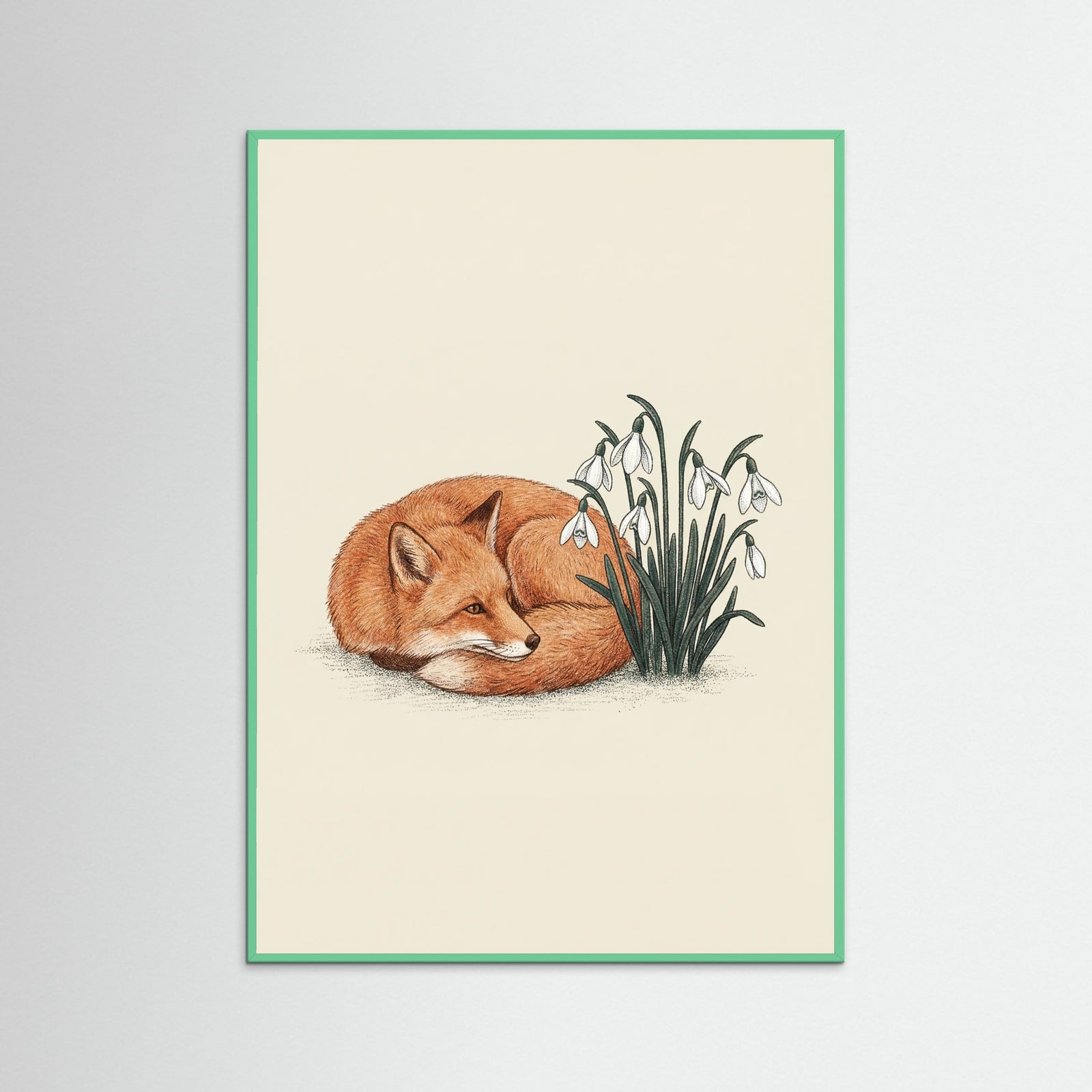 Mint Wood Quiet Bloom