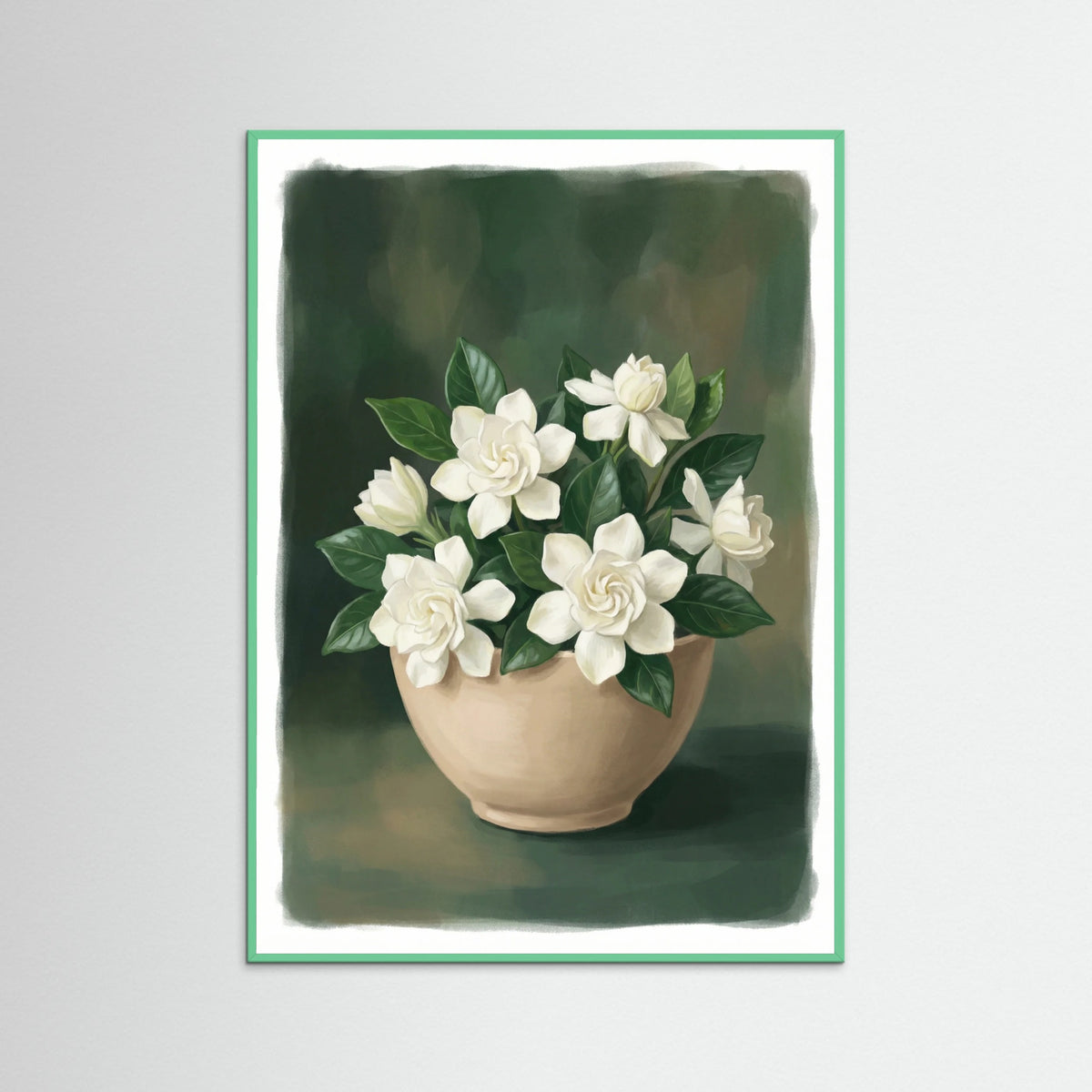 Mint Wood Quiet Blooms