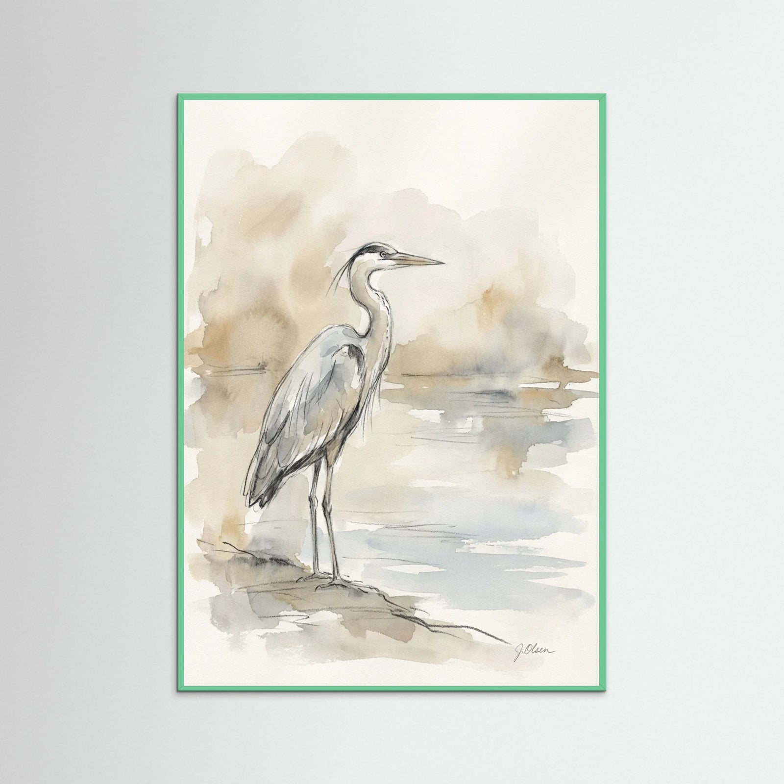 Mint Wood Quiet Contemplation