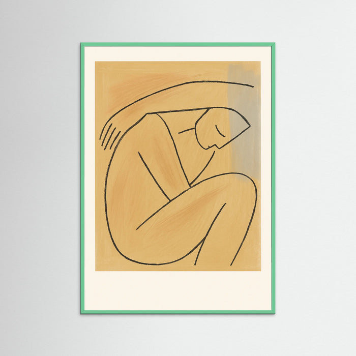 Mint Wood Quiet Curve