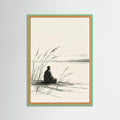 Mint Wood Quiet Reflection Black