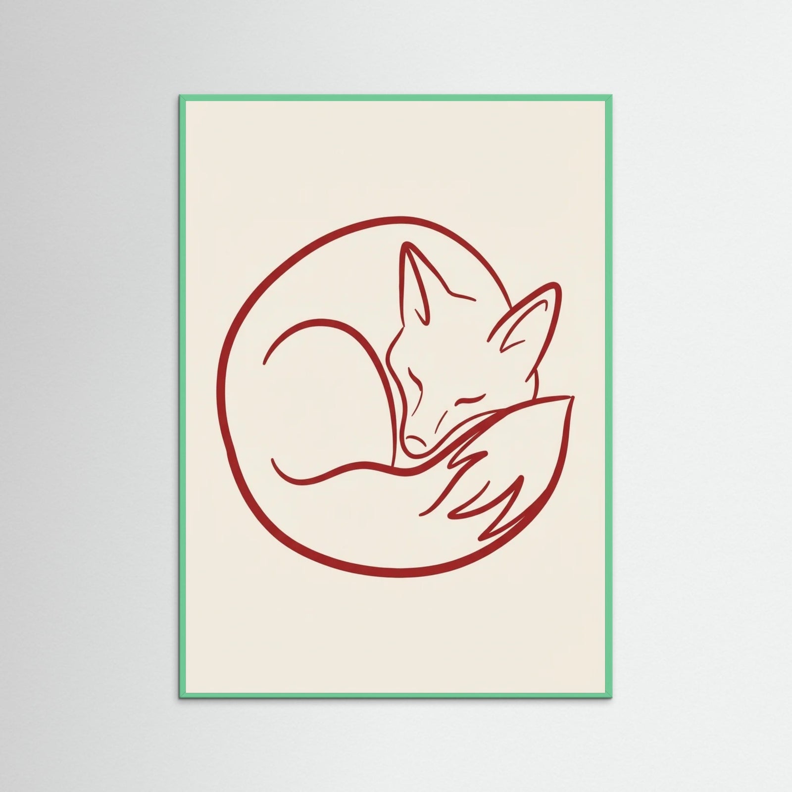 Mint Wood Quiet Reflection