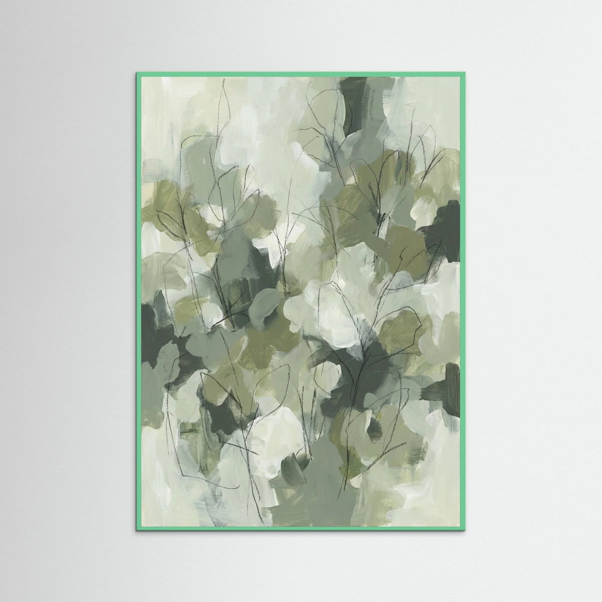 Mint Wood Quietude Green