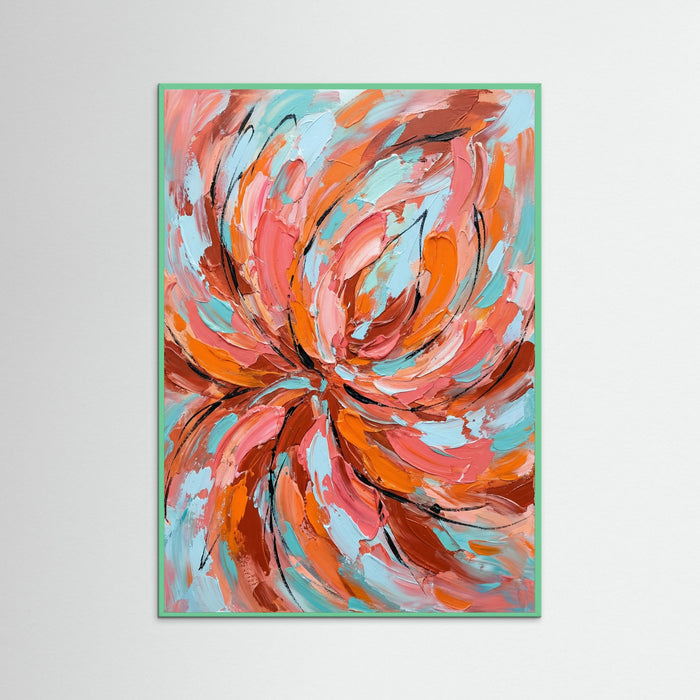Mint Wood Radiant Blooms