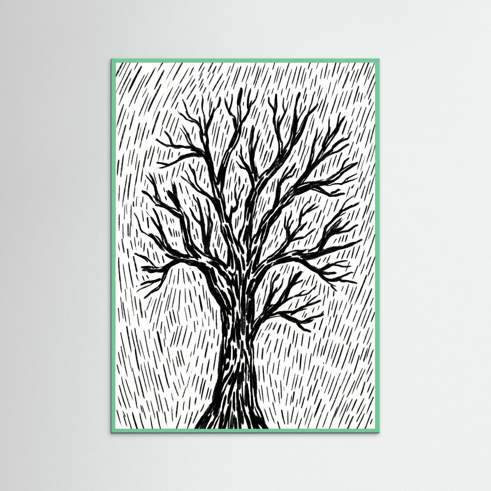 Mint Wood Rainy Day Stroll