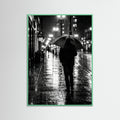 Mint Wood Rainy Metropolis