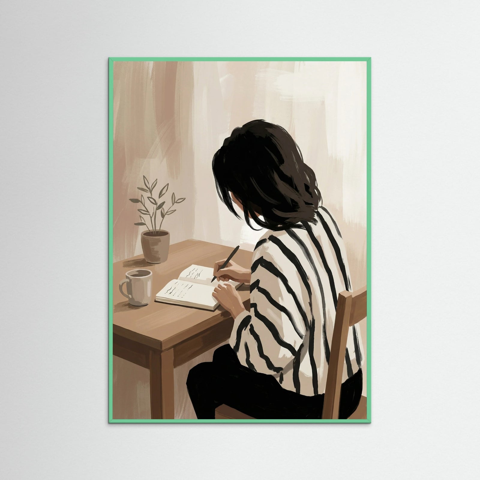 Mint Wood Reading Solitude