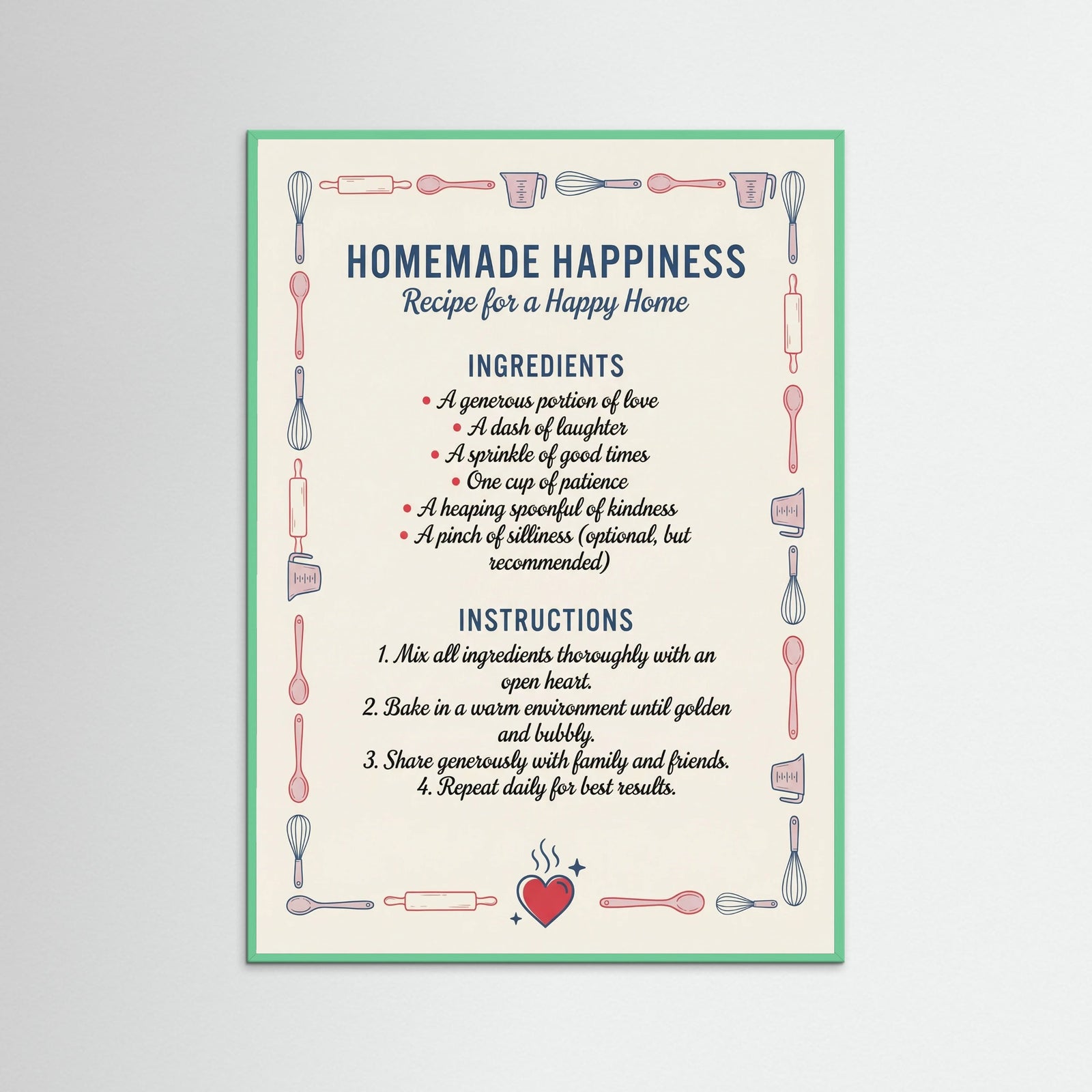 Mint Wood Recipe for Joy