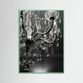 Mint Wood Reflective Dance