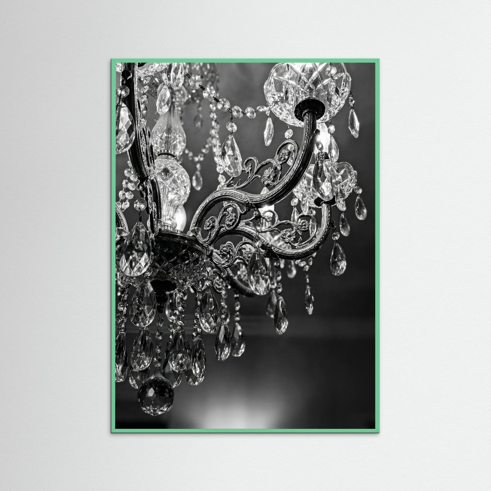 Mint Wood Reflective Dance