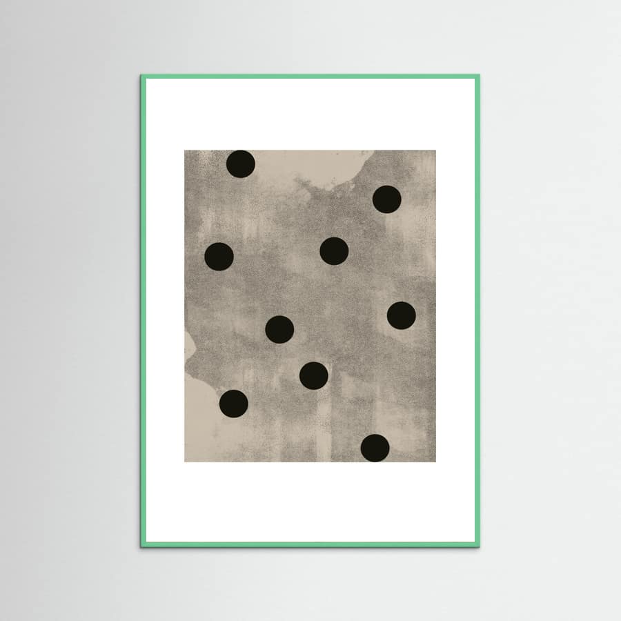 Retro Dots No.3 Poster – plakat og kunsttryk