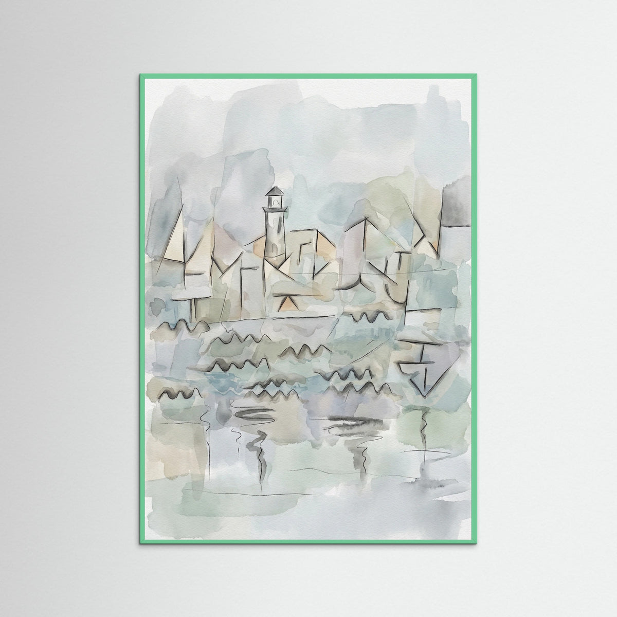 Mint Wood Rhine Waterscape