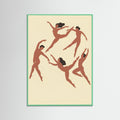 Mint Wood Rhythmic Human Forms
