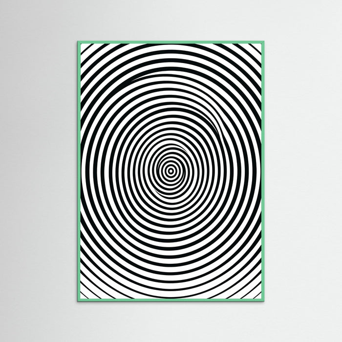 Mint Wood Rippling Contours