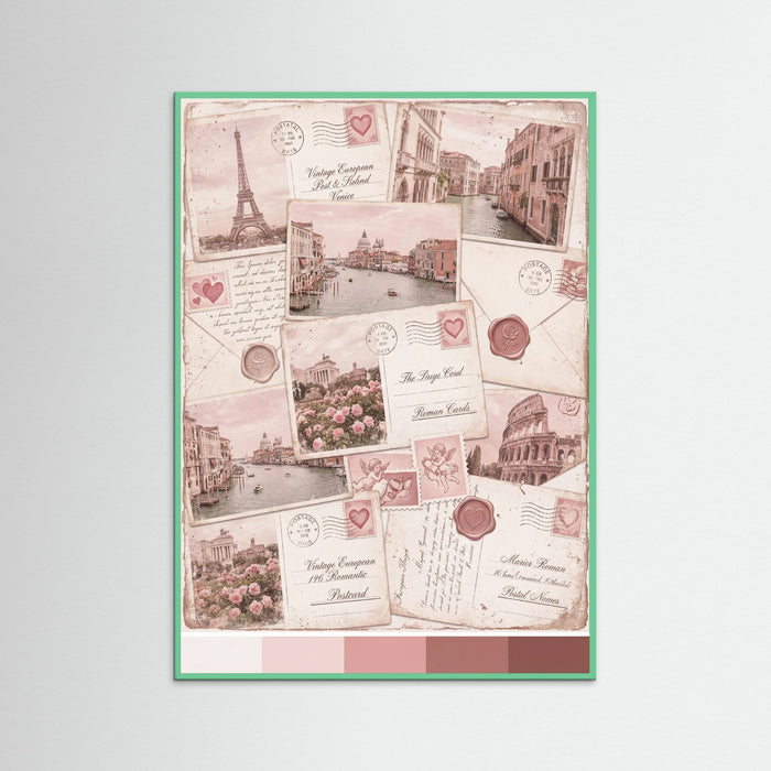 Mint Wood Romantic Mementos