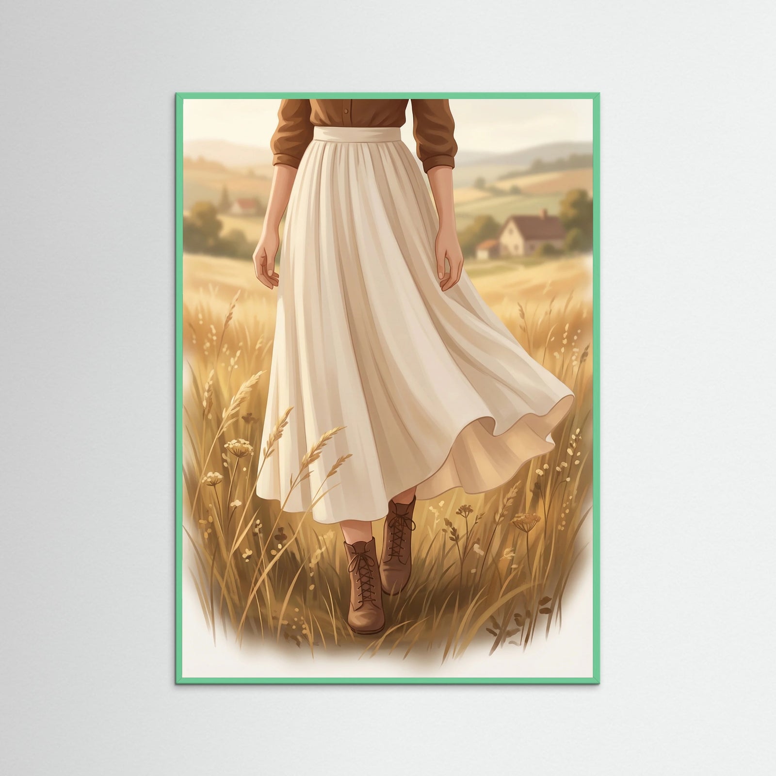 Mint Wood Rural Boots Trio