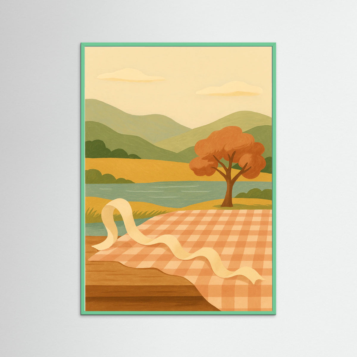 Mint Wood Rustic Elegance