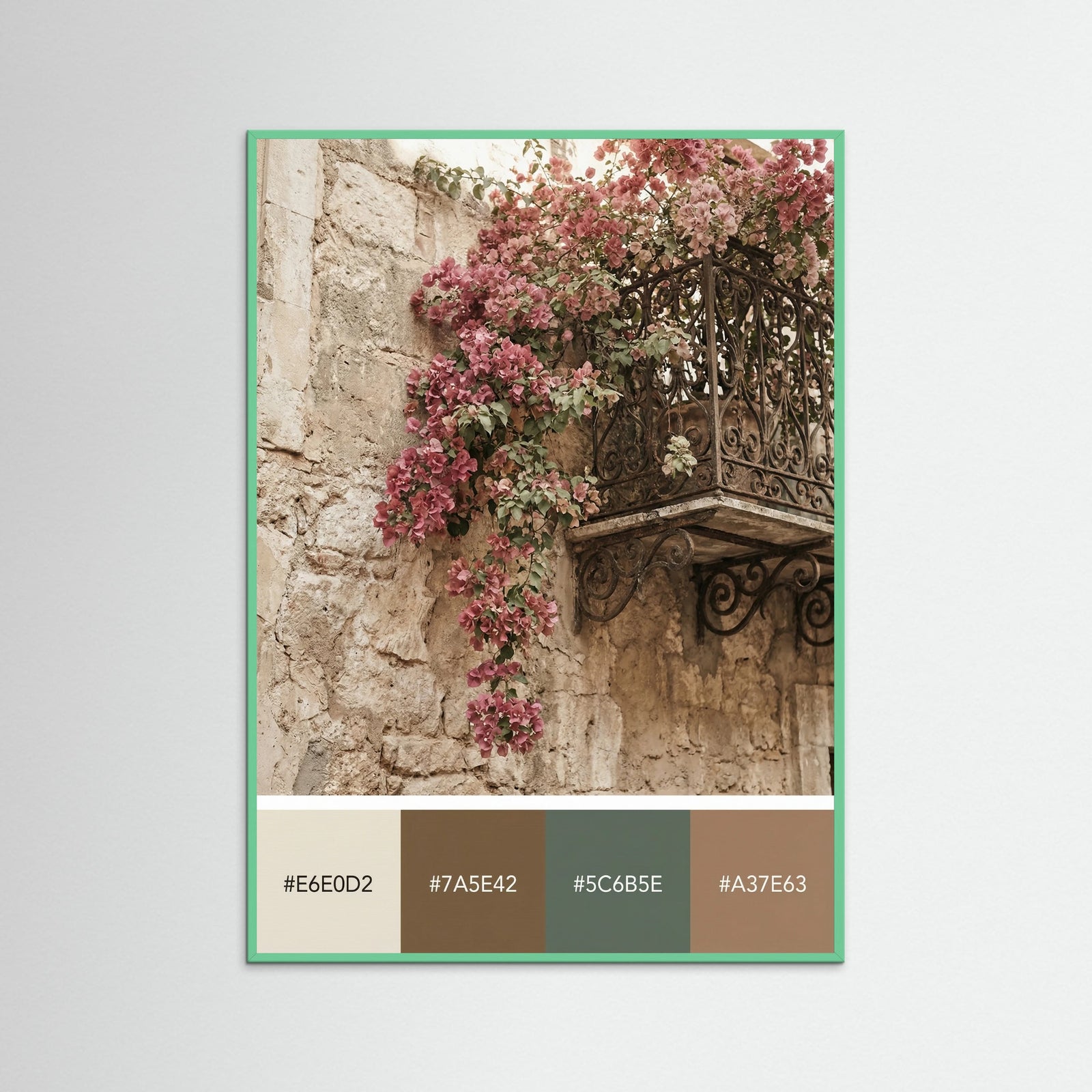 Mint Wood Rustic Entrance