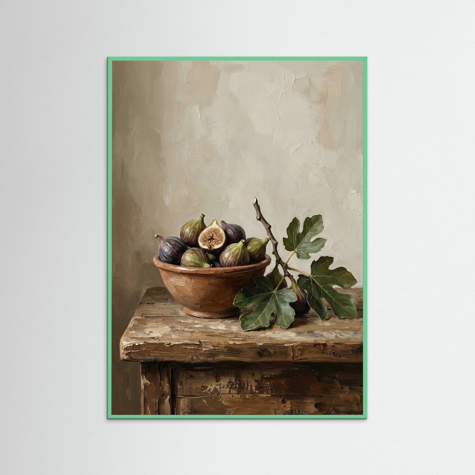 Mint Wood Rustic Olive Arrangement