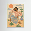 Mint Wood Rustic Serenity