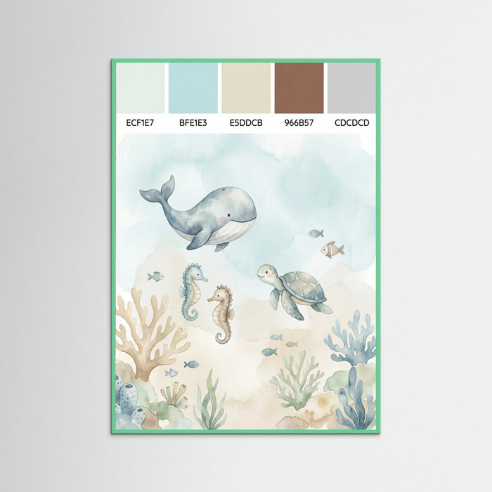 Mint Wood Safari Sky Journey