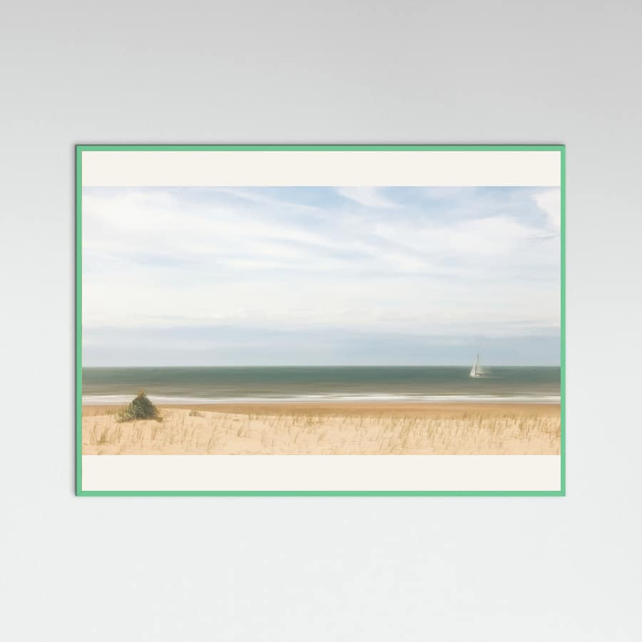 Sailing on infinity Poster – poster and art print