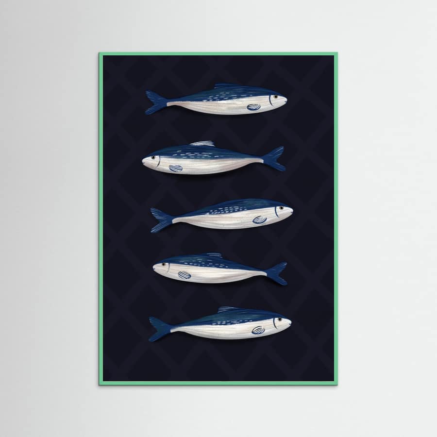 Affiche Sardines – affiche et impression d’art