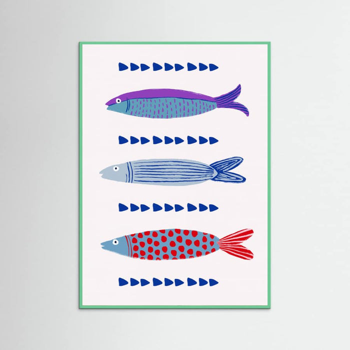 Sardines Poster – poster and art print