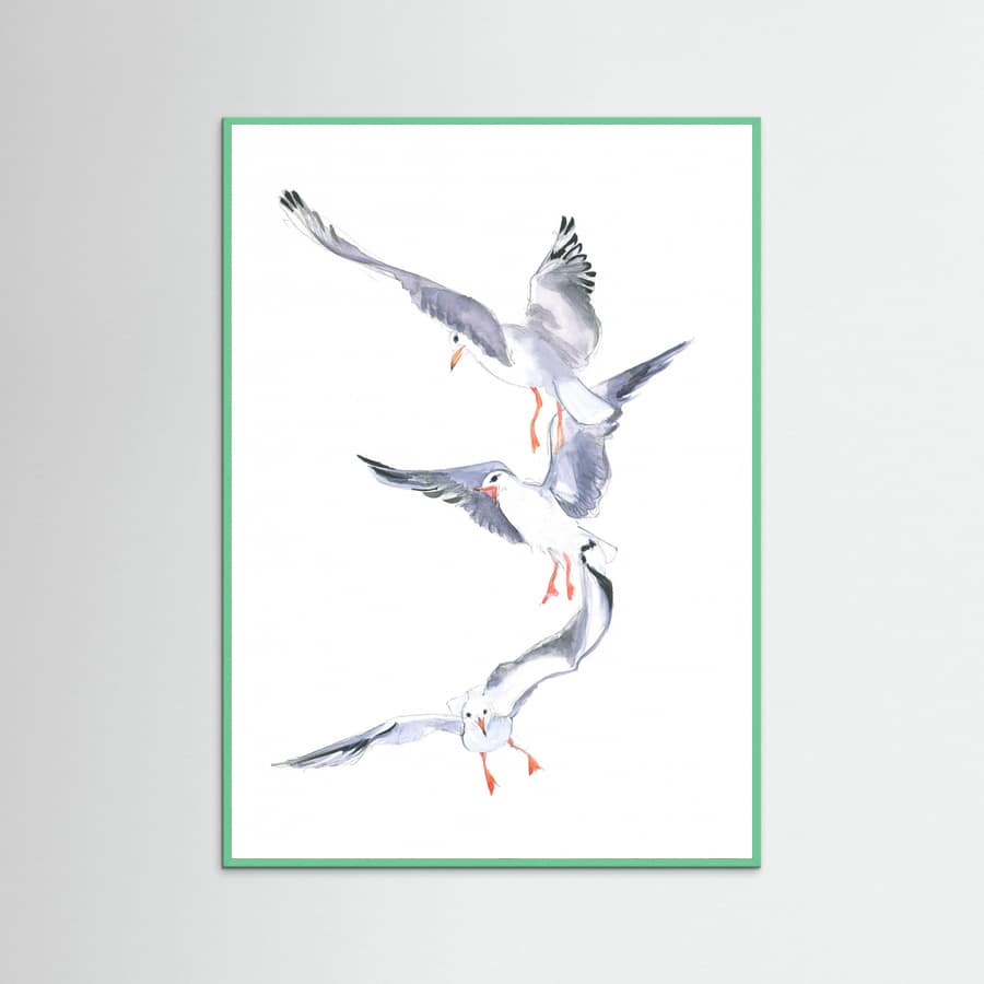 Poster Seagull Flight – poster e stampa artistica