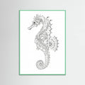 Seahorse 3 Poster – plakat og kunsttryk
