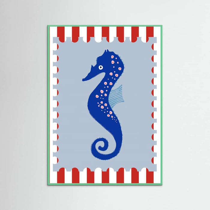 Seahorse -juliste – juliste ja taidepainatus