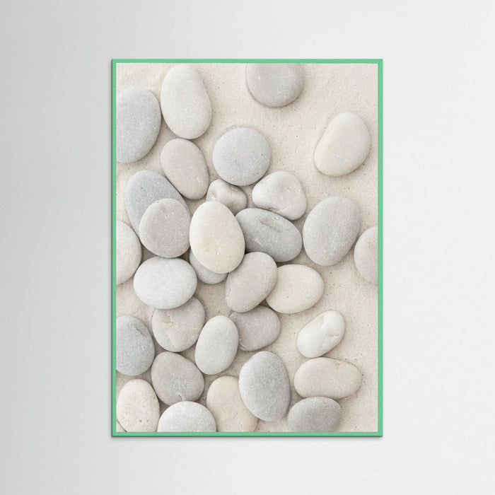 Mint Wood Seashell Serenity