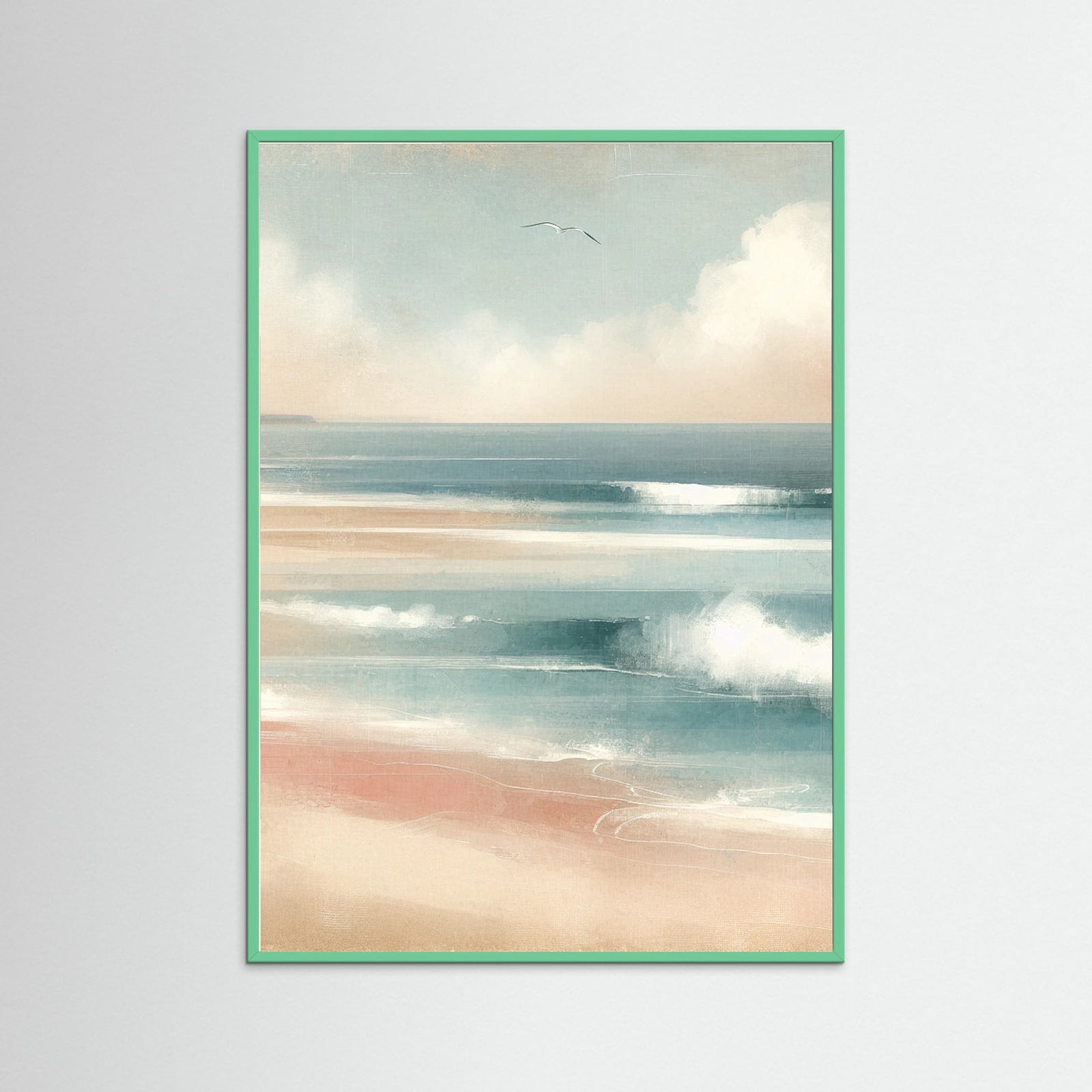 Mint Wood Seaside Sketch