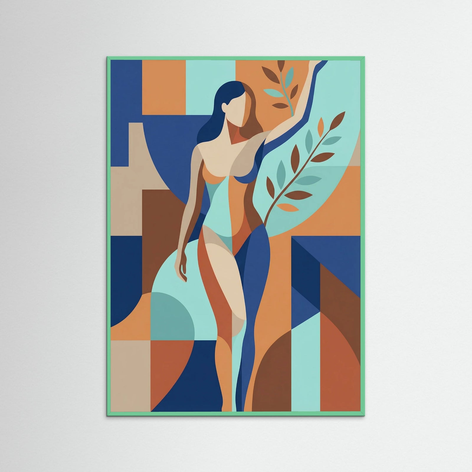 Mint Wood Seated Contemplation