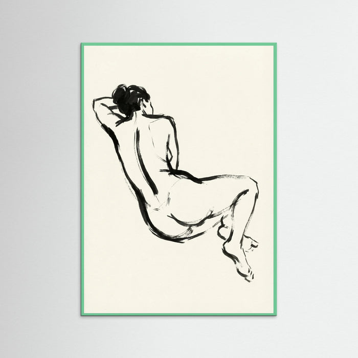 Mint Wood Seated Form