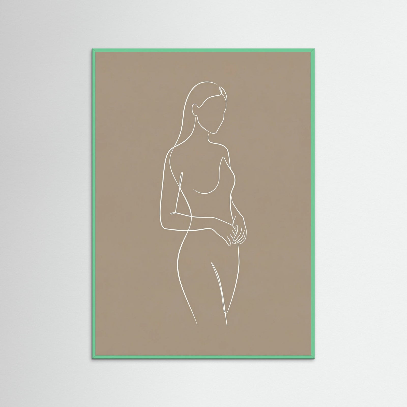 Mint Wood Seated Serenity Beige