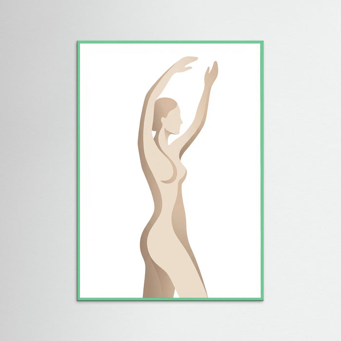 Mint Wood Seated Serenity