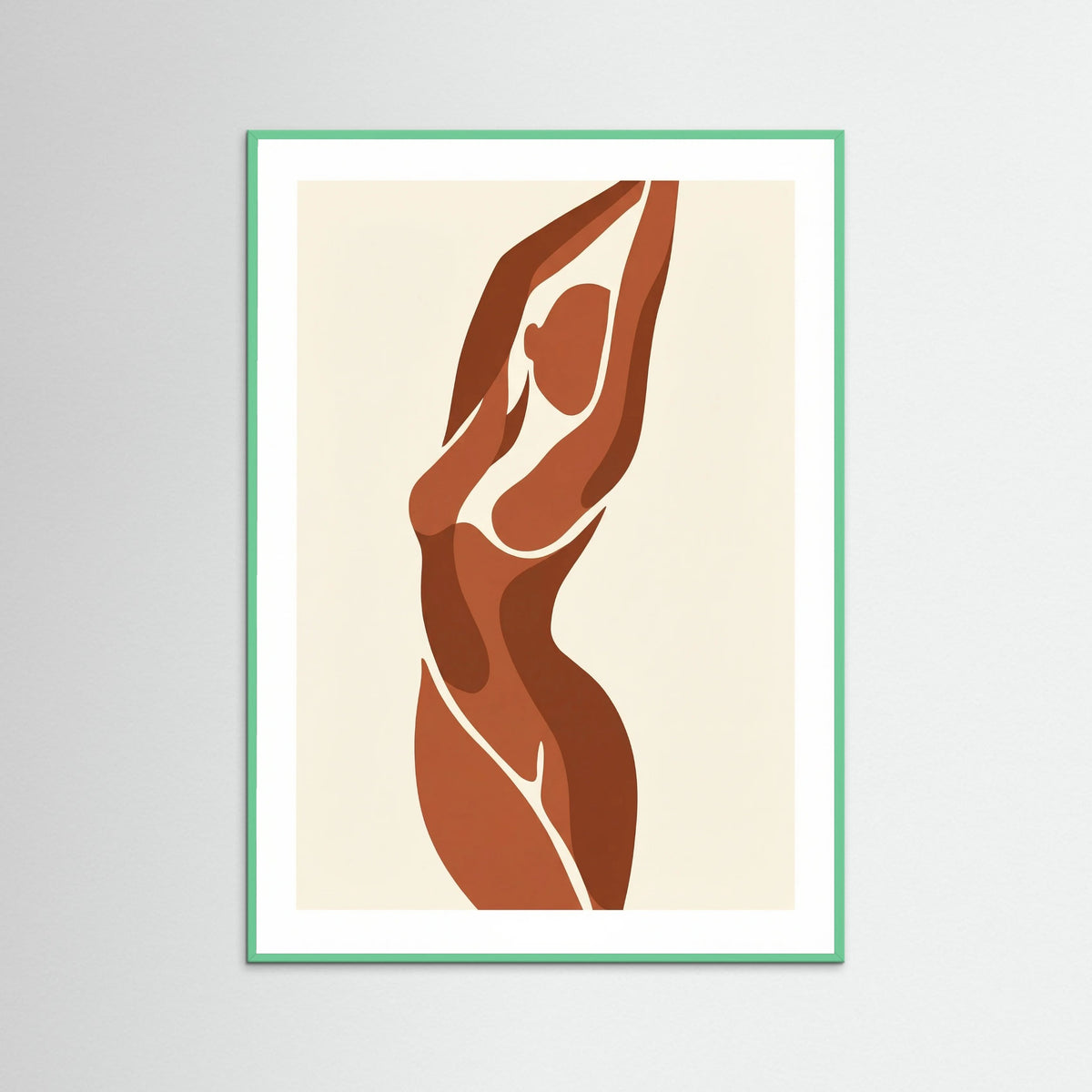 Mint Wood Seated Serenity