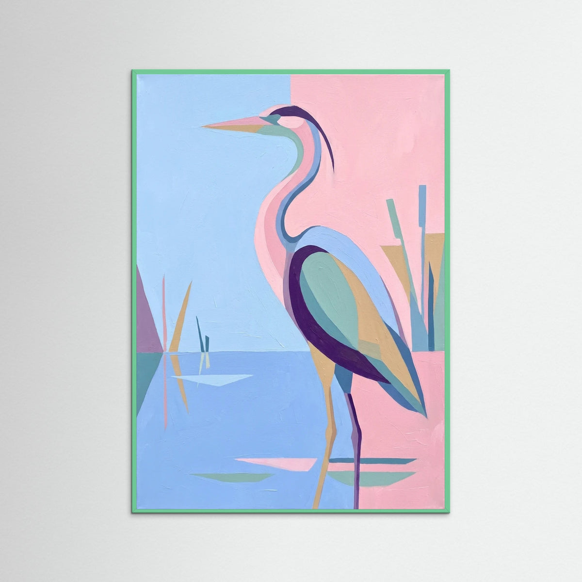 Mint Wood Seated Serenity