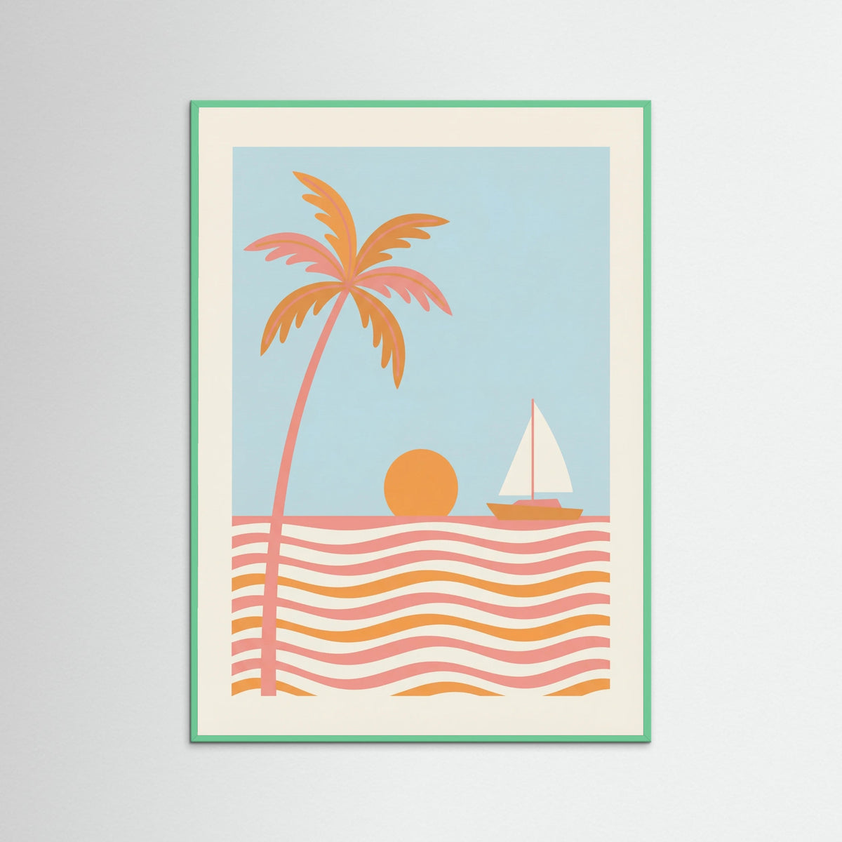 Mint Wood Serene Horizon